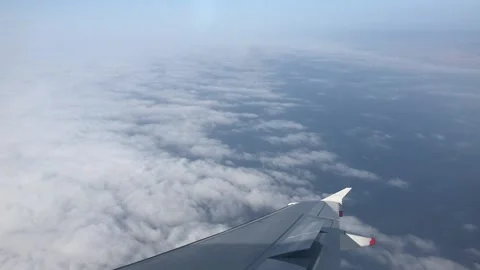 PLANE IN FLIGHT 5 Stock Footage 135030477