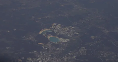 Plane flight to Lisbon, 4K Stock Footage 221271761