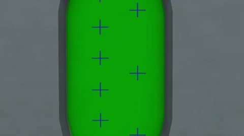 Plane fly in cloud. Replace the green area with your content. Stock Footage 58029482