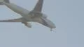 Plane flying across the sky HD Footage