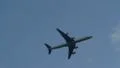 Plane flying across the sky HD Footage