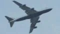 Plane flying across the sky HD Footage