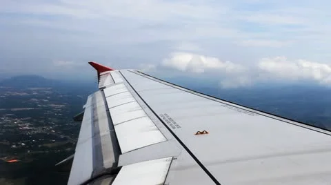 Plane flying Vídeo Stock 11430116