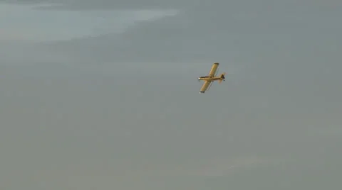 Plane Flying Stock Footage 36576513