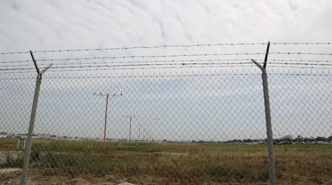 Plane flying overhead Stock Footage 22980556