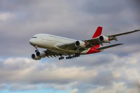 Plane flying Stock Photos