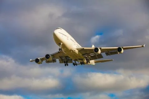 Plane flying Stock Photos