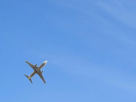 Plane flying 스톡 사진