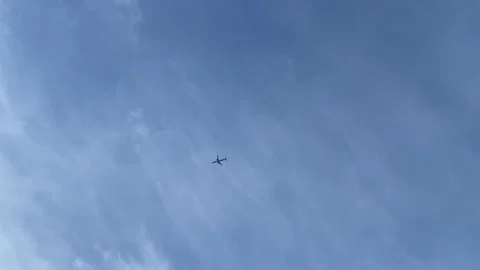 Plane flying stock Stock Footage 145820740