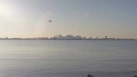 Plane flyover [SLO-MO] Stock Footage 83841313