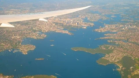 From the plane Stock Footage 121457164