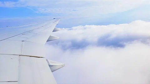 A Plane Stock Footage 123845282