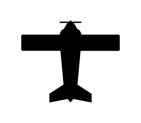 Plane icon illustrated in vector on white background Stock Illustration