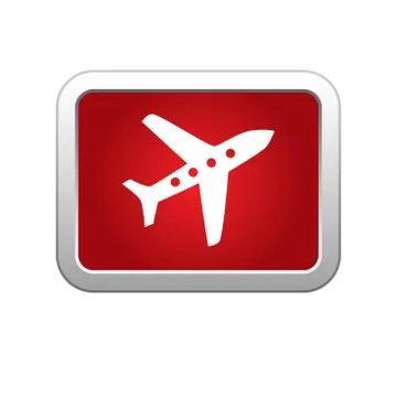 Plane icon Stock Illustration