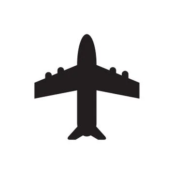 Plane icon Stock Illustration