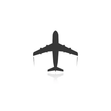 Plane icon Stock Illustration