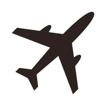 Plane icon Stock Illustration