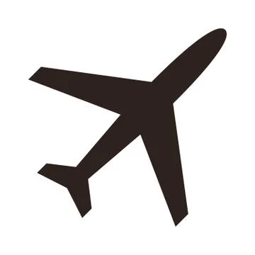 Plane icon Stock Illustration