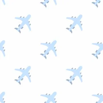 Plane icon pattern Stock Illustration