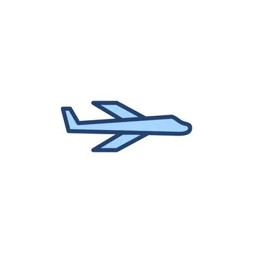 Plane icon vector. Airplane sign and symbol. Flight transport symbol. Trave.. Ilustración de archivo
