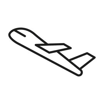 Plane icon vector design templates simple and modern Stock Illustration