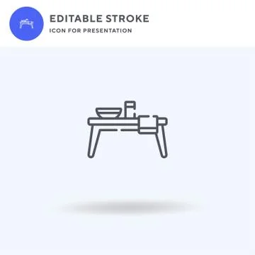 Plane icon vector, filled flat sign, solid pictogram isolated on white, logo Stock Illustration