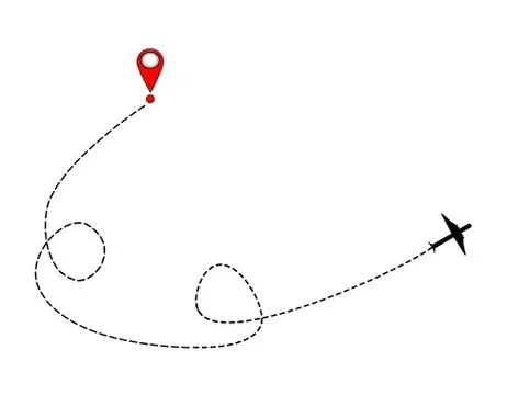 Plane icon vector gray Stock Illustration