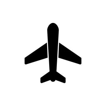 Plane icon vector illustration. Airplane sign and symbol. Flight transport .. Ilustración de archivo