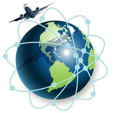 Plane Stock Illustration