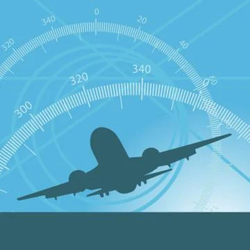 Plane Stock Illustration