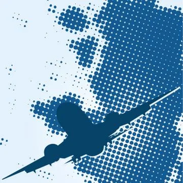 Plane Stock Illustration