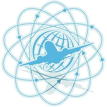 Plane Illustrazione stock