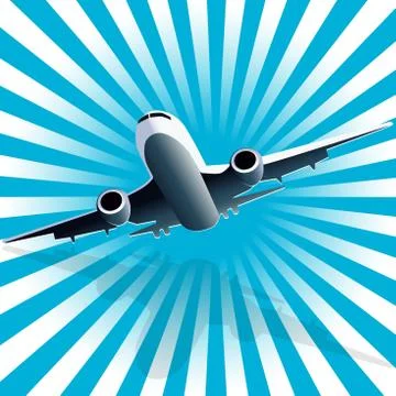 Plane Stock Illustration