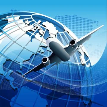 Plane Stock Illustration