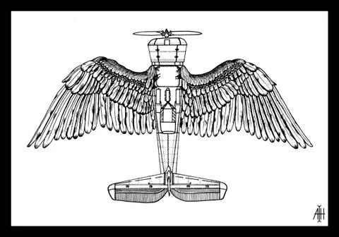 Plane Illustrazione stock