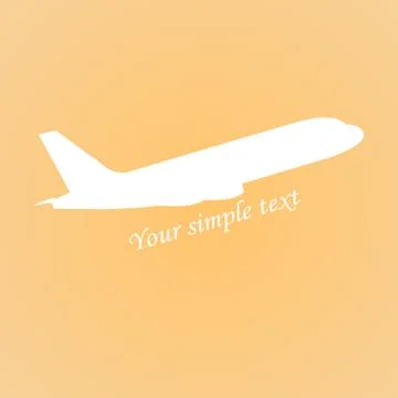 Plane Stock Illustration