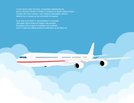 Plane Stock Illustration