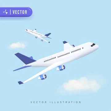 Plane Stock Illustration