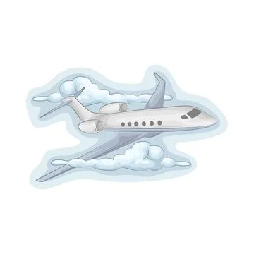 Plane Illustration Stock Illustration