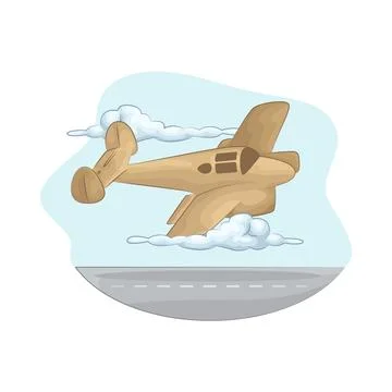 Plane Illustration Stock Illustration