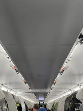 Plane inside Stock Photos