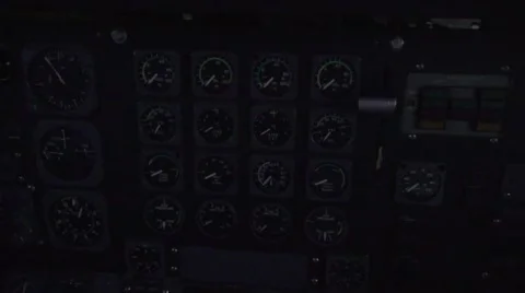 Plane Interior Stock Footage 42677912