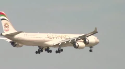 Plane land and start Stock Footage 11437500