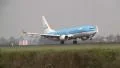 Plane landing, boeing 737 KLM HD Footage