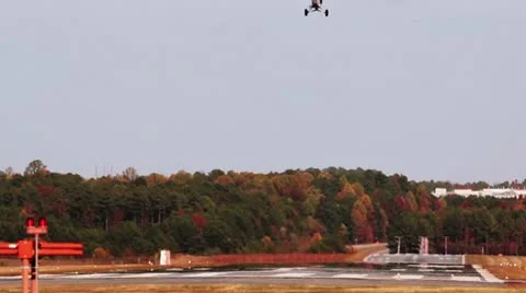 Plane Landing Stock-Footage 8953566