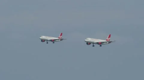 Plane Landing Видео 42264708
