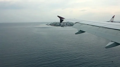 Plane landing Vídeo Stock 74279774