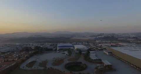 Plane landing Stock Footage 106855743