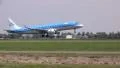 Plane landing from KLM HD Footage