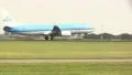 plane landing at Schiphol HD Footage